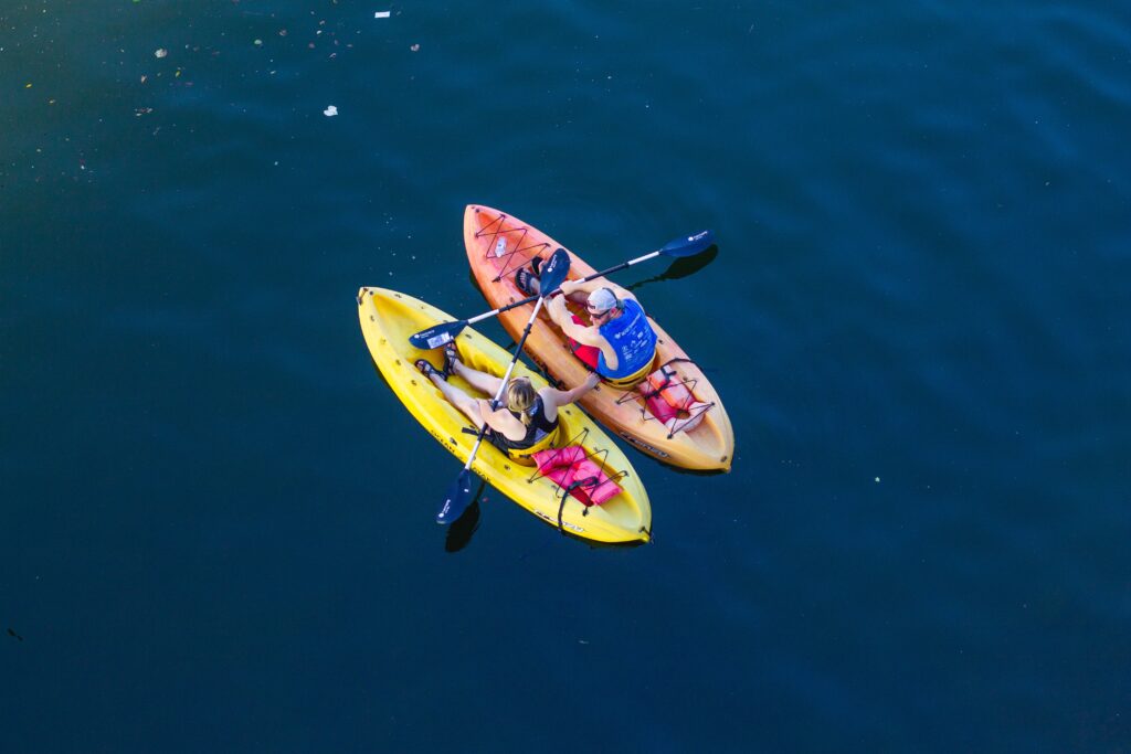 kayaking partner