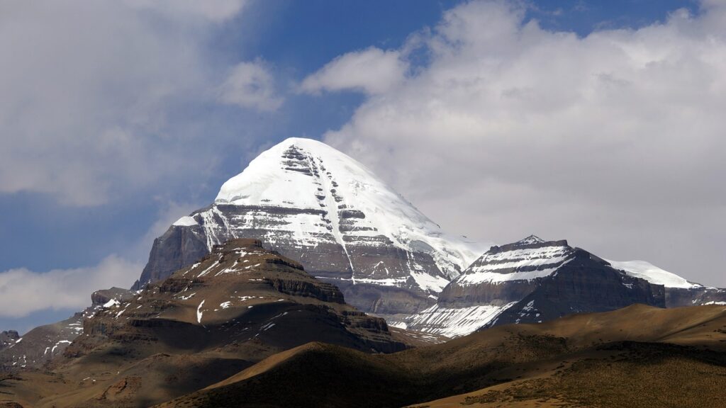 mount kailash, a sacred mountain which is prohibited to climb