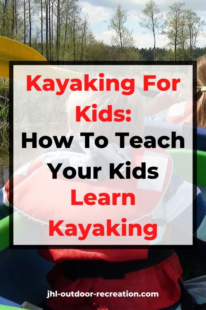 cover image for kayaking for kids