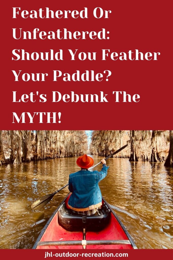 cover image of feathered or unfeathered paddle