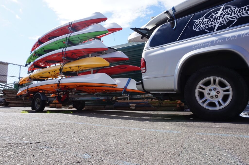 how to transport kayak the right way