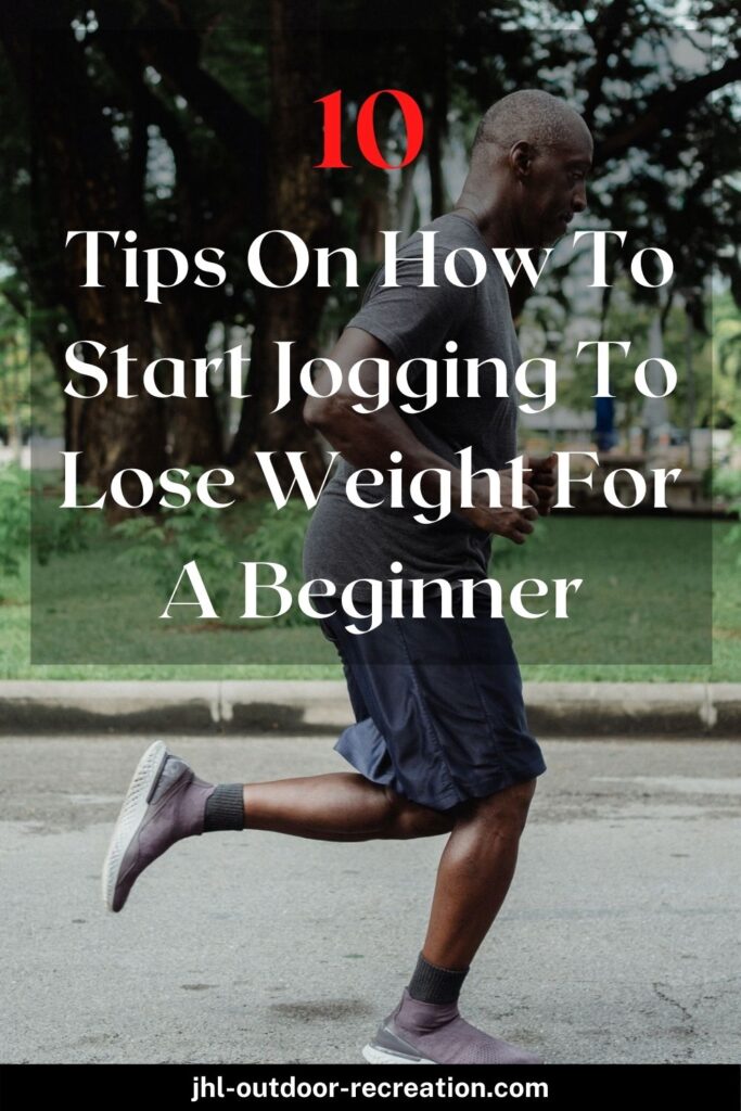 cover image of jogging to lose weight