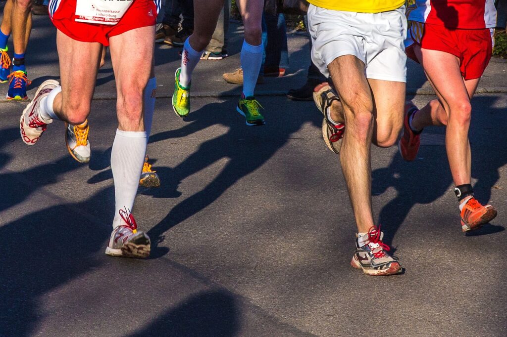 toe pain while running marathon