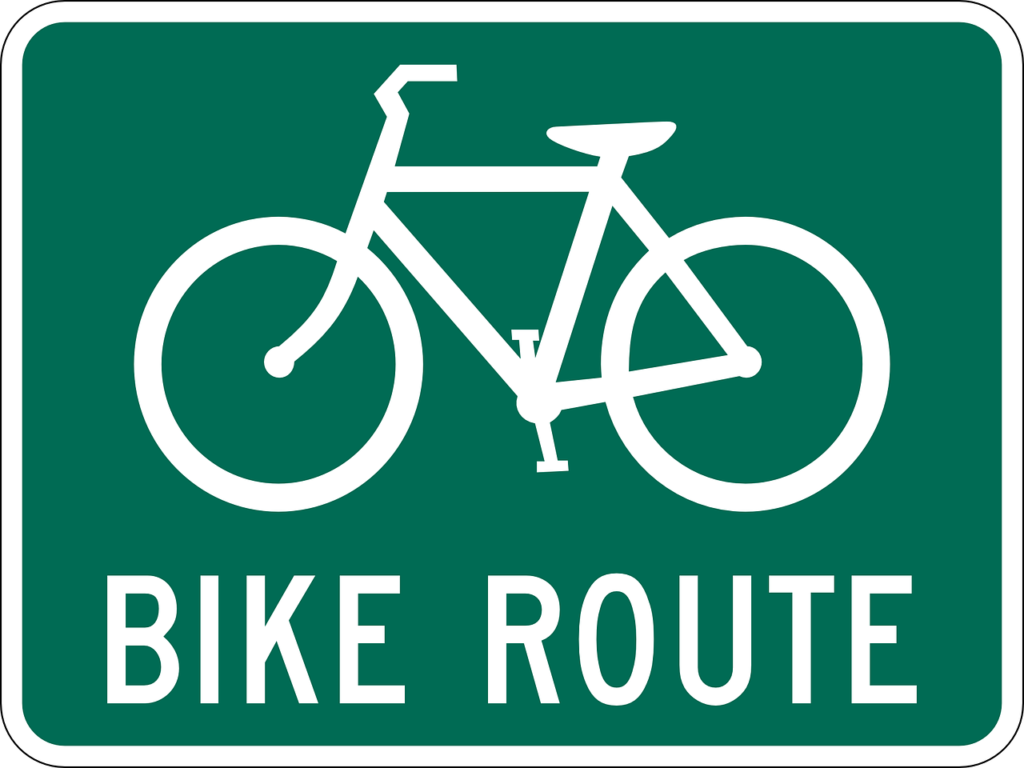 cycling on bike lanes