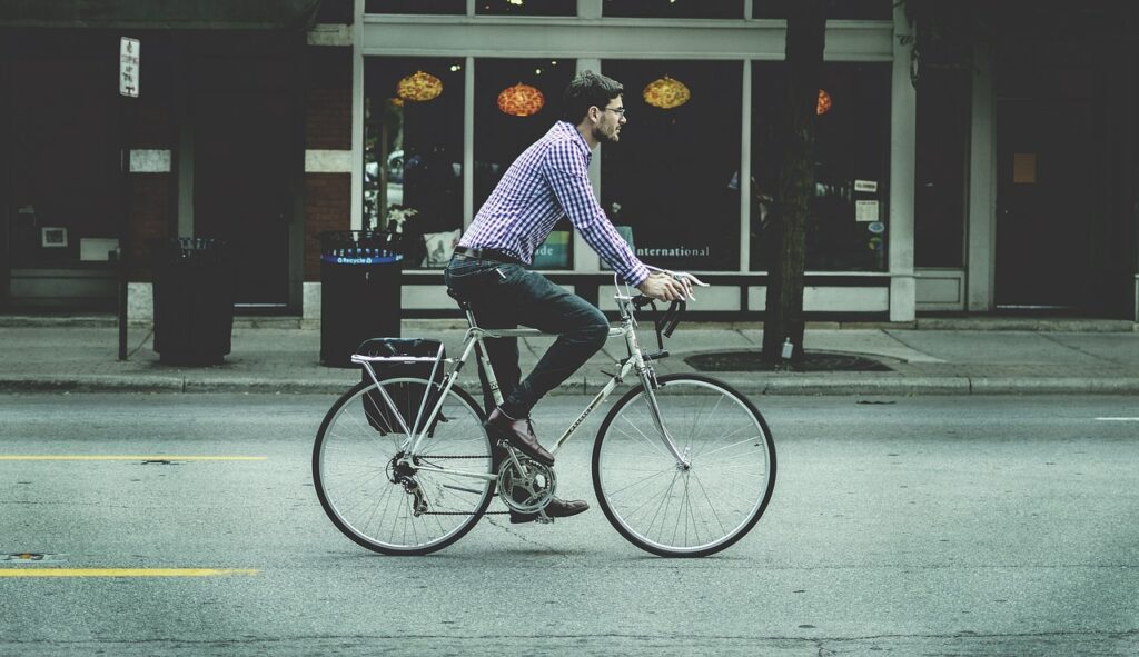 bike commuting is healthy