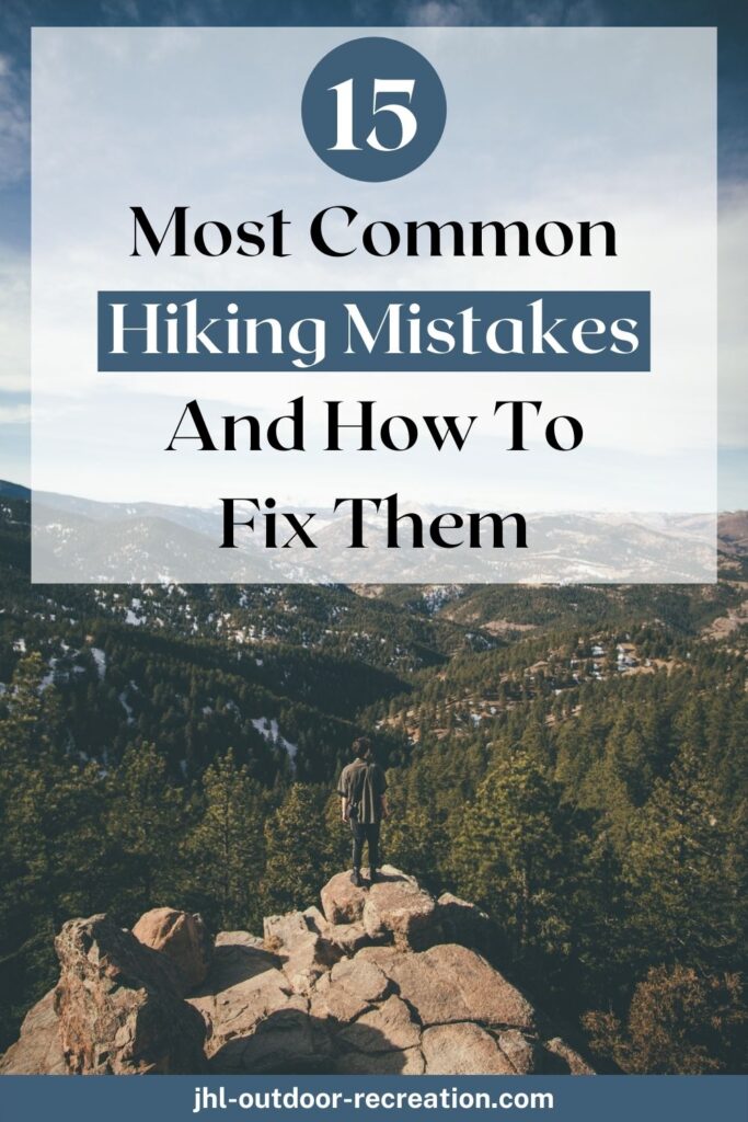 common hiking mistakes