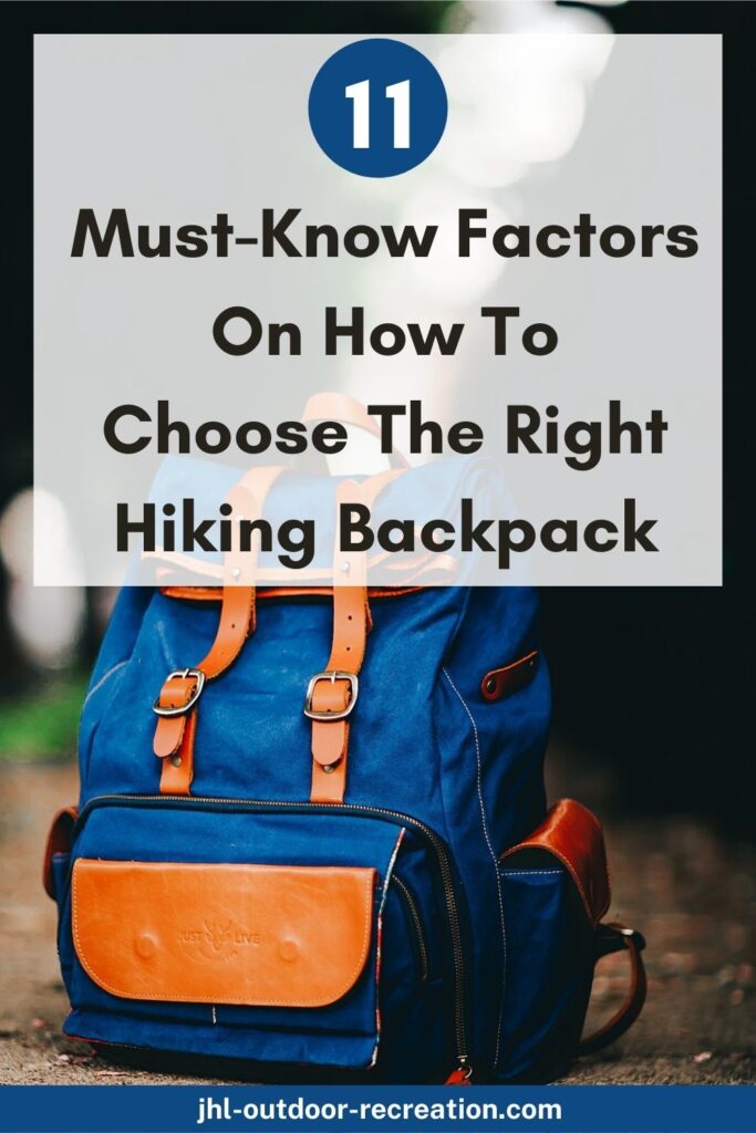 how to choose the right hiking backpack