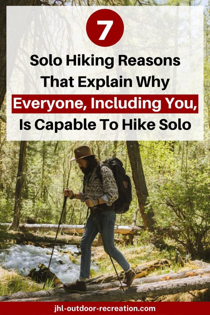 solo hiking benefits