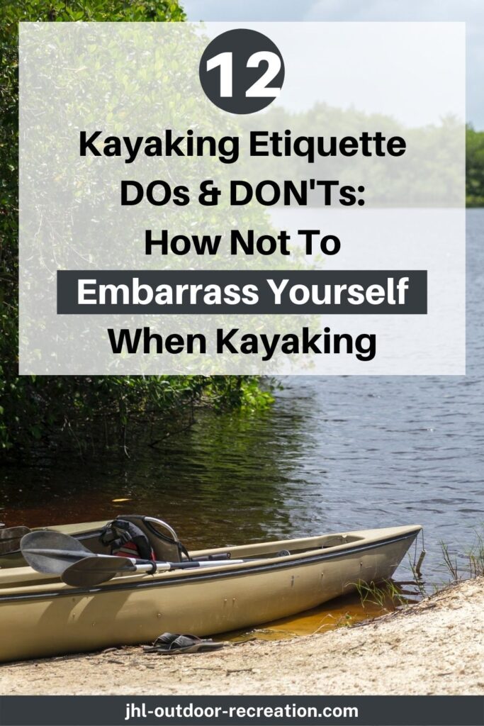 kayaking etiquette