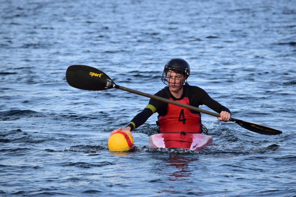 kayak paddle holding skills